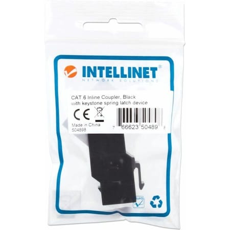 Intellinet Network Solutions Cat6 Rj45 In-Line Keystone Jack Coupler 504898