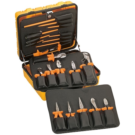 Klein Tools General Purpose 1000V Insulated Tool Kit 22-Piece 33527
