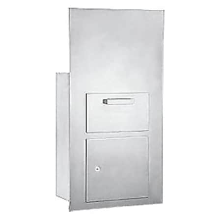 Patioplus 7 Door High 4B+ Mailbox Units in Aluminum - Front Loading with 2 Keys PA924430