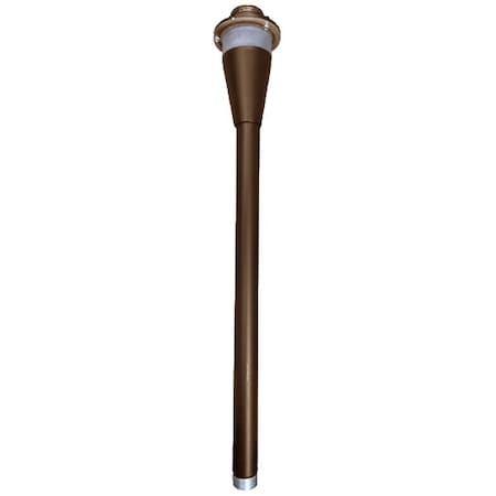 Westgate 22in AA SERIES PATH LIGHT STEM RGBW PUSH BUTTON, ORB, 5W, Oil-rubbed bronze AA-STEM-22-RGBW-PB-ORB