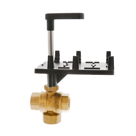 Siemens Npt 10Cv 3W Ball Valve 1" 599-10361