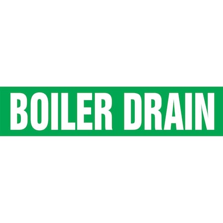 Accuform ASME ANSI PIPE MARKER BOILER RPK163STB