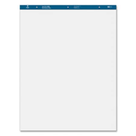 Toys4.0 Standard Easel Pads- Plain- 27in.x34in.- 50 Sheets- 4-CT- White TO127389
