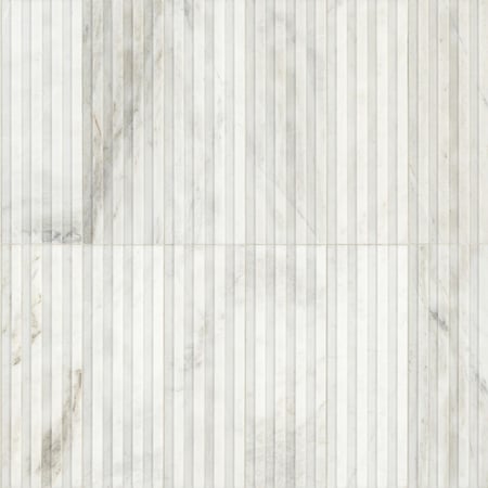 Msi Arabescato Venato Slat Sample Marble Honed Subway Wall Tile ZOR-MD-0611-SAM