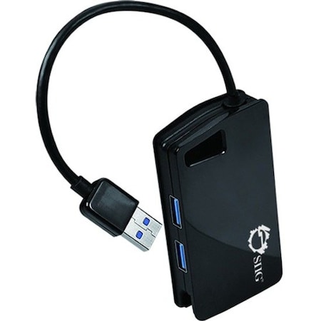Siig SuperSpeed USB 3.0 4-Port Hub JU-H30812-S1