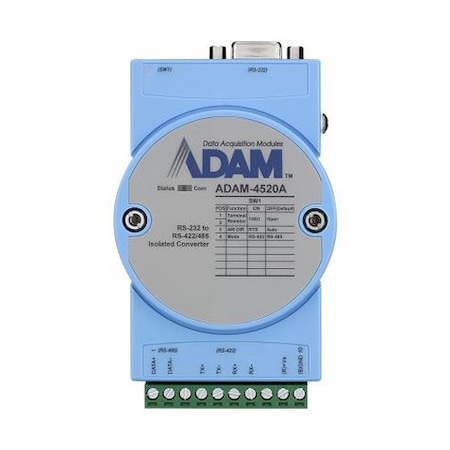 Advantech Robust RS-232 to RS-422/485 Isolated Converter ADAM-4520A-A