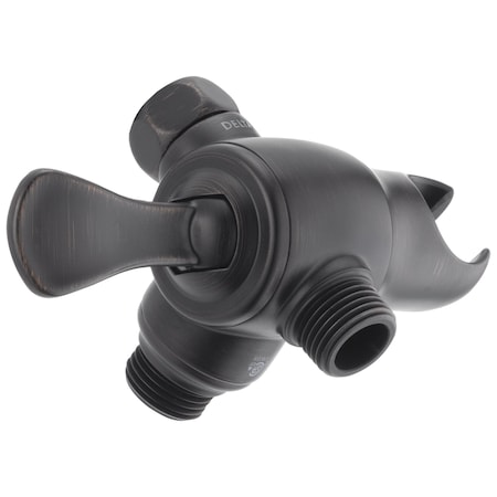 Delta Universal Showering Components 3-Way Shower Arm Diverter with Hand Shower Mount U4920-RB-PK