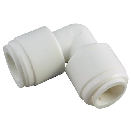 Anderson Metals 5/8'' x 5/8'' 90 Deg. Push-in Plastic Elbow, 1/4 Bend 53065-10