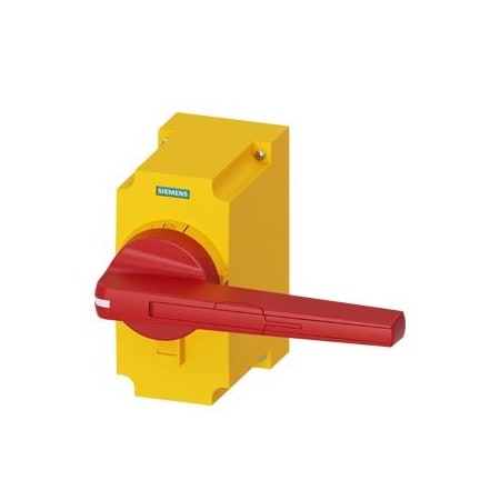 Siemens Accessory for 3KF size 5 Direct operating mechanism red/yellow Can be 3KF9501-2AA00
