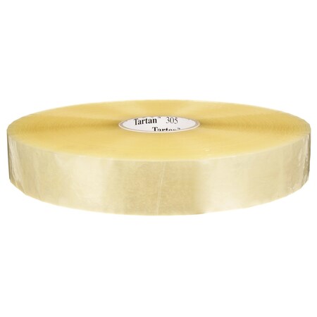 3M Packing Tape, 1.8 mil Thick, 1.89 in W x 1640.42 yd L, 3 in Core Dia., Clear, 6 PK 305