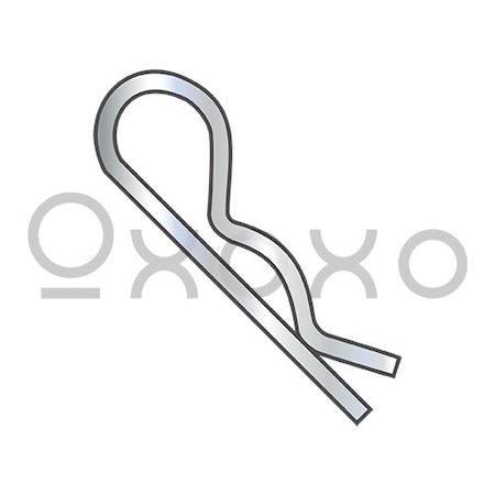 Oxoxo .08X1 3/16 Hitch Pin Clip Zinc, 3000PK 442555