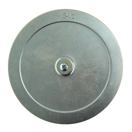 Brah Electric 3.5 Knock-Out Filer with 3 piece, gasketed, with center hole KOFG-3-50-BP