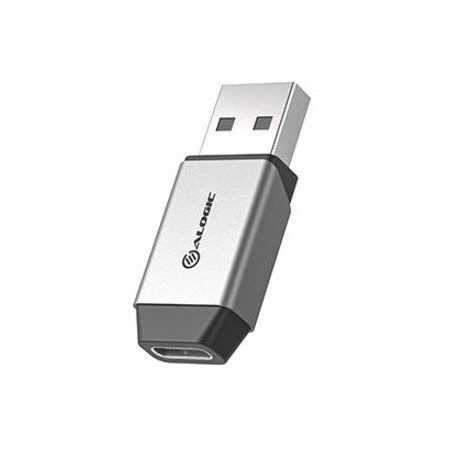 Alogic ULTRA MINI USB-A TO USB-C ADAPTER - SPACE GREY ULACMN-SGR