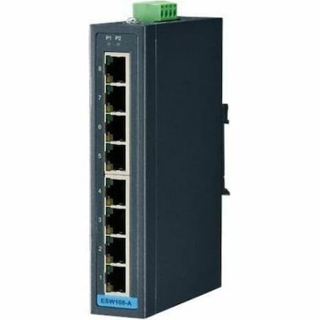 B+B Smartworx 8 FE UNMANAGED SWITCH W/WIDE TEMP. LOW BB-ESW108-A