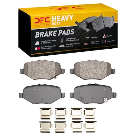Dfc Heavy Duty Disc Brake Pad Set,  1214-1612-01