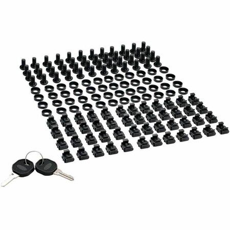 Eaton Tripp Lite Series SmartRack 26U UPS-Depth Wall-Mount Half-Height Rack Enclosure, Clear SRW26USDPG