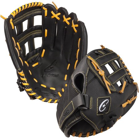 Champion Sports Fielder Glove, 1.5 lb., Leather, Size13in CBG950