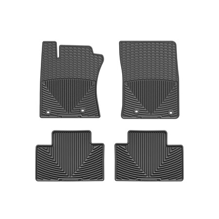 Weathertech Black, Front and Rear All Weather Floor Mats W307-W136