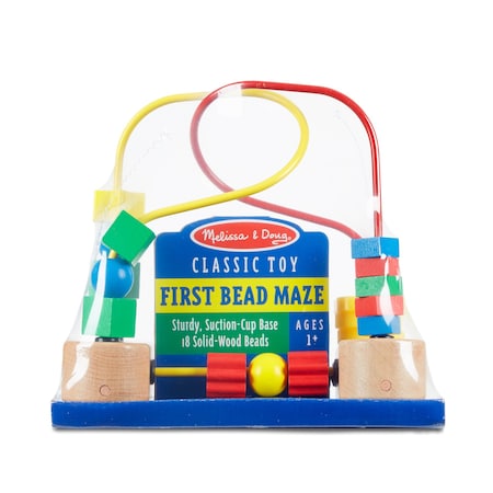 Melissa & Doug First Bead Maze Wooden Educational Toy 51025