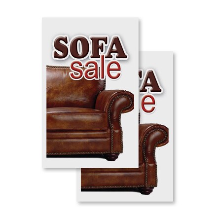Signmission Sofa Sale, Vinyl Decals Only 24 Inch x 36 Inch, Vinyl Decal, 2PK DSB-2436-2PACK-Sofa Sale