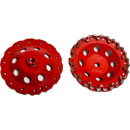 Vantage Product E Segmented Cup Wheel, Concrete Cutting, 7', Hard VSEG714A1HT