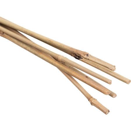 Gardeners Blue Ribbon 6 ' Natural Bamboo Hvy Dty Plant Stake, 6PK BB6N