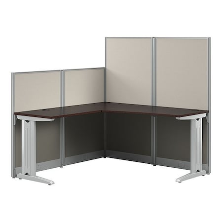 Bush Business Furniture Modular Cubicle Workstation, 64 in D X 63 in H, 64 in W X WC36894-03K