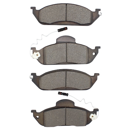 Dynamic Friction Co DFC 4000 HybriDynamic Brake Pads 4000-0760-00