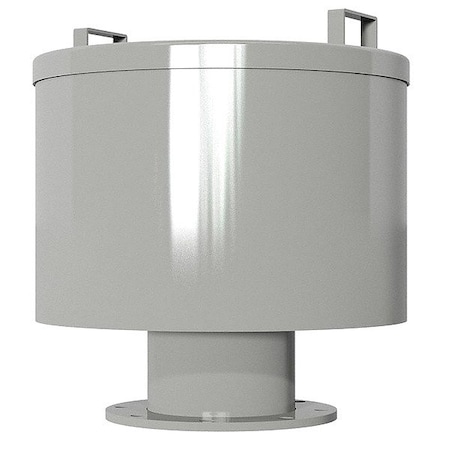 Solberg Filter Silencer, 6" Flange Inlet, 1100 cfm F-377P-600F