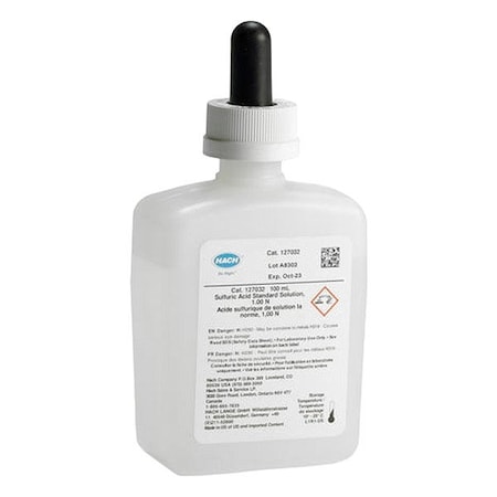 Hach Sulfuric Acid Standard Solution, 100 mL 127032