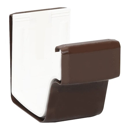 Euramax Amerimax Joiner, Vinyl, Brown M1608