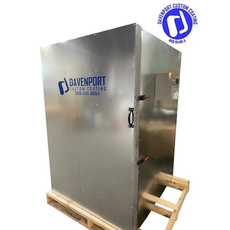 Davenport Custom Coatings 4X4X6 ELECTRIC BATCH POWDER COATING OVEN 446EBO