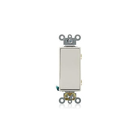 Leviton AC Quiet Switch, Light Almond, 4.1 in H 5622-2T
