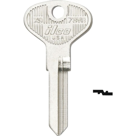Ilco Volkswagen Valet Key Blank X9, 10PK IAF44903002