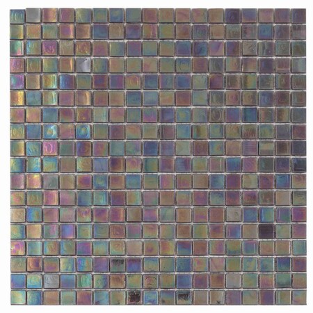 Apollo Tile Black 1x12 Eastern Black Marble Polished Pencil Liner Tile Trim 0.5 sqft/case, 10PK APLMTX881PA