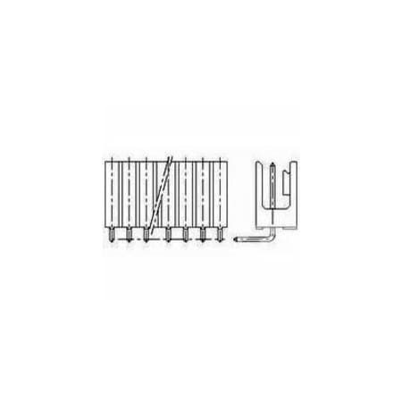 Te Connectivity 4P MOD II SHROUDED HEADER RT ANG. 829163-4
