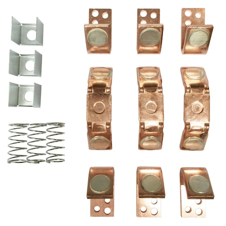 Brah Electric , Direct Replacement 3P 270A NEMA Size 5 200 & 300 Line Contact Kit 55-154607G041 B55-154607G041