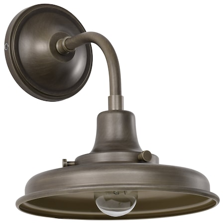 Nuvo Morris, Small Outdoor Lantern, Burnished Bronze Finish 60/8570