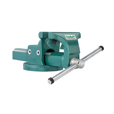 Kanca Bench Vise, Green, Steel, 6" W KADPL-125