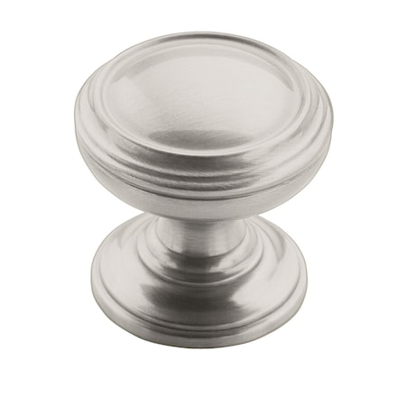 Amerock Revitalize 1-1/4 in 32 mm Diameter Satin Nickel Cabinet Knob BP55342G10