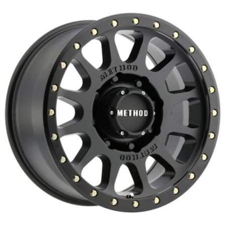 Water World 18 x 9 in. 8 x 170 mm 305 NV HD Matte Black Wheels WA3633402