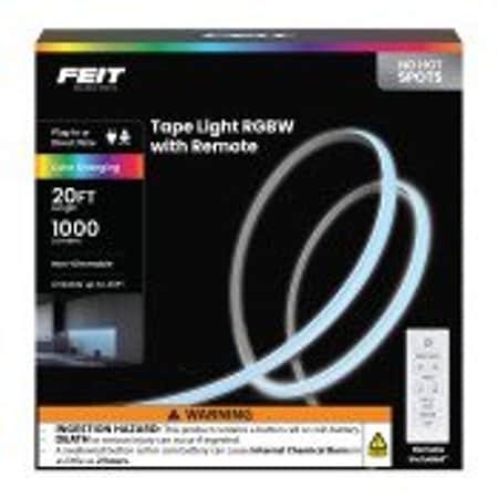 Feit Electric TAPE CHASING STRIP LT RGB 20FT TAPE240/CHASE