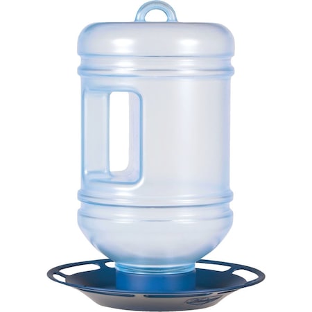 Perky-Pet 1.5 Qt. Blue Water Cooler Bird Waterer 780