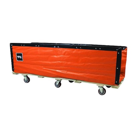 Royal Basket Trucks Flatwork Ironer Truck, 1,000 lb Capac. G85-OXX-FOA-5UNN