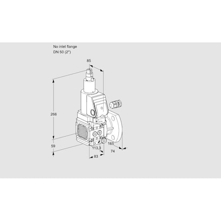 Honeywell Kromschroder VAS3-/50F/LQSR KS88012805