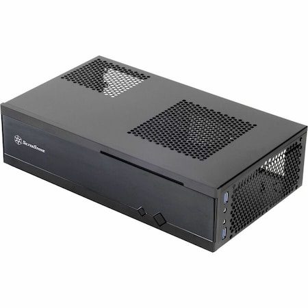 Silverstone SilverStone Milo Series ML05B No Power Supply Mini-ITX HTPC Case - Black ML05B