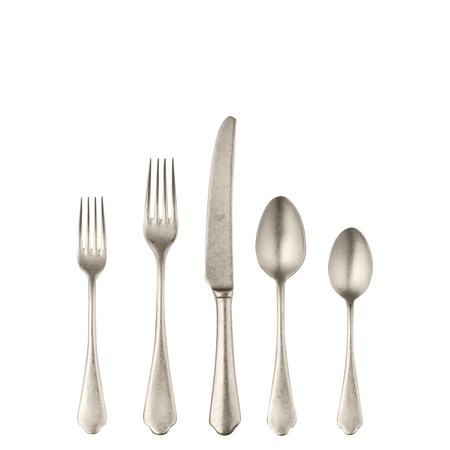 Mepra Dolce Vita Pewter Champagne Flatware  Set - 5 Pcs. 106422005PC