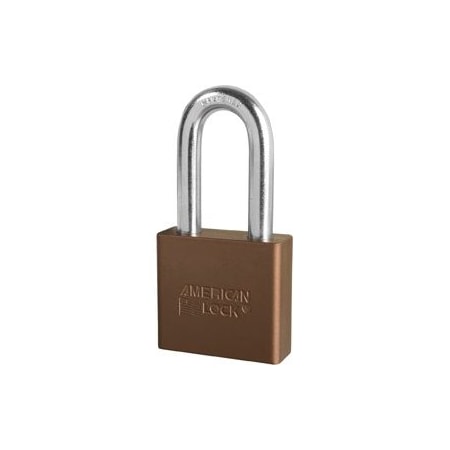 Master Lock Co Padlock 2in Shackle Aluminum Brown A1306KD BRN