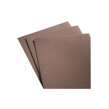 Norton Co Cloth Sheets, Aluminum Oxide Cloth, 80 Grit, Brown, 25PK 547-66261126340