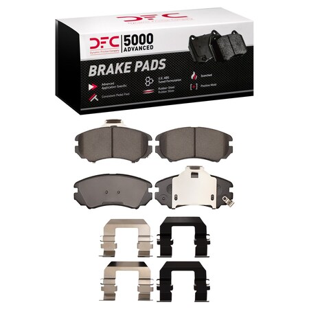 Dfc 5000 Advanced Disc Brake Pad Set,  1551-0924-01